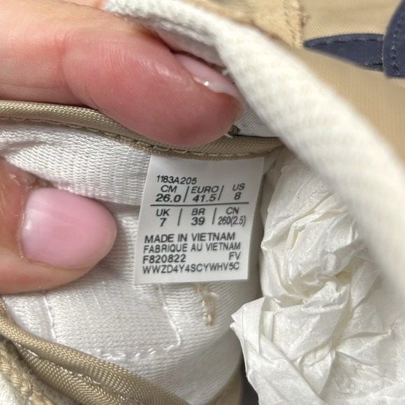 Onitsuka Tiger Men's 8 US Sneakers Wood Crepe Midnight Running Shoes Tan EU 41.5 - Picture 9 of 9